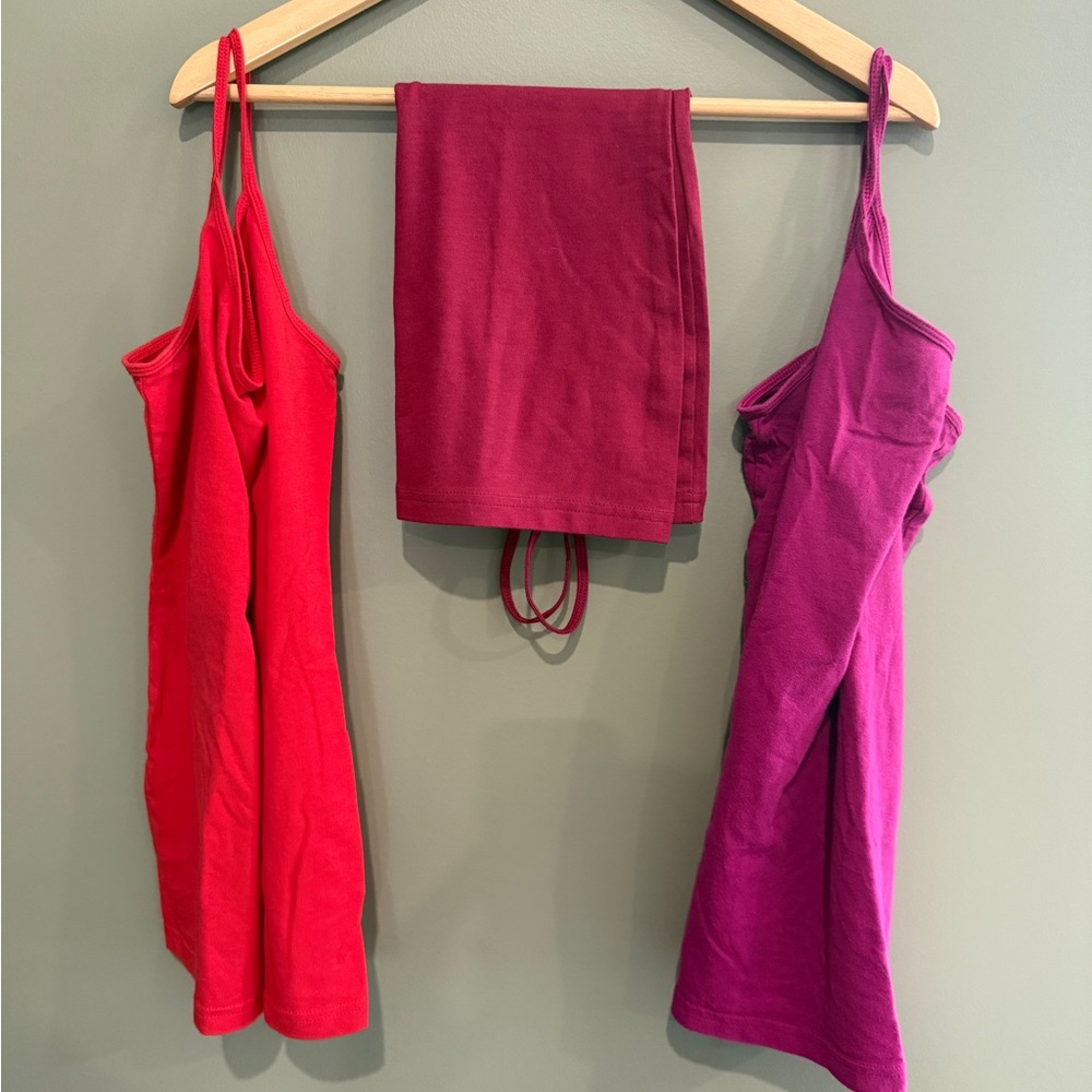 3 Pack George Fitted Tank Tops Size Medium
